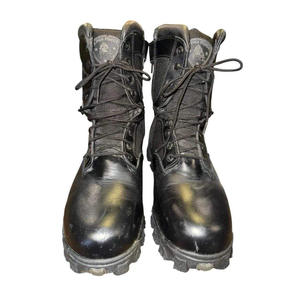 Rocky Alpha Force 8” Composite Toe Waterproof Tactical Boots Men’s 11M
